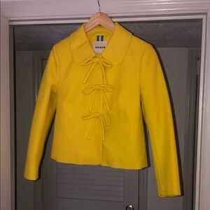 Boden Women's Yellow Blazer